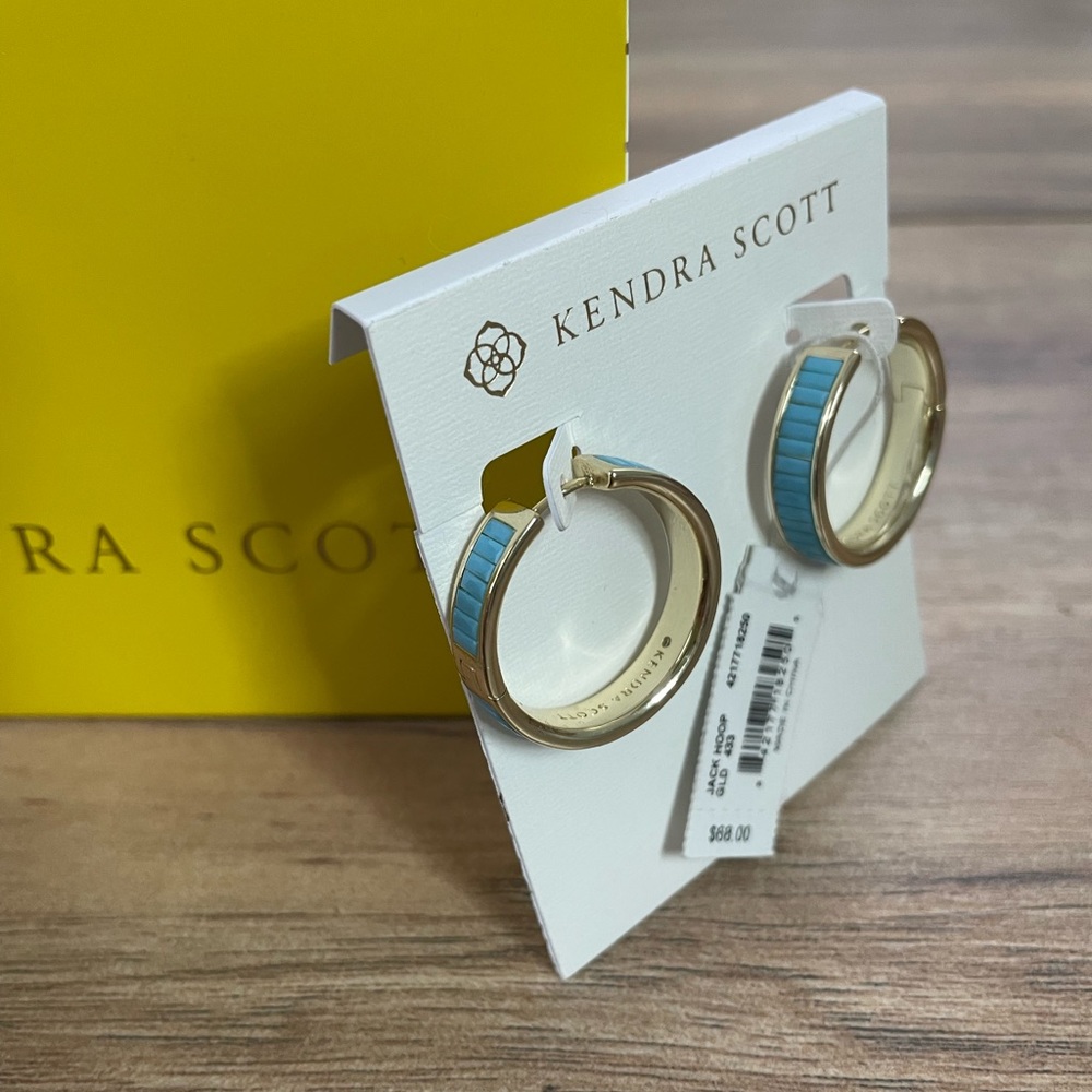 NWT Kendra Scott Jack Hoop Earrings